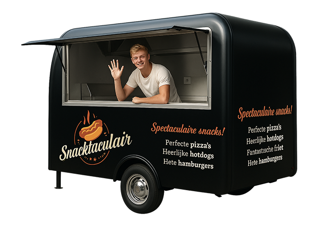 Hotdog Foodtruck huren - Snacktaculair
